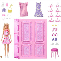 Barbie Dream Closet Doll Playset with Accessories for Girls