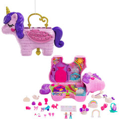 Polly Pocket Unicorn Party Compact Playset Toy