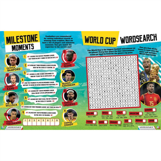 Shoot The Voice of Football Sticker & Activity Book