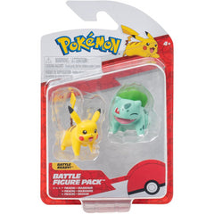 Pokemon Battle Pack Pikachu and Bulbasaur Set and Figure