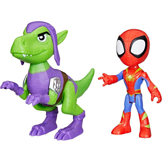 Marvel Dino-Webs Spidey & Goblin Raptor Toy