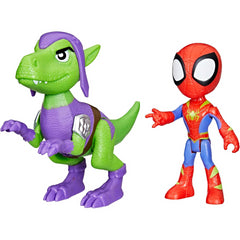 Marvel Dino-Webs Spidey & Goblin Raptor Toy