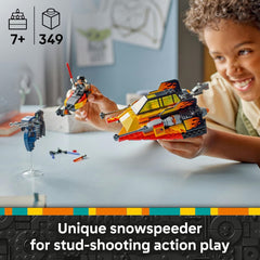 Lego Star Wars 75414 Force Burner Snowspeeder Building Toy