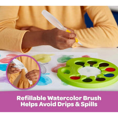 Crayola Watercolor Paint Set Pop & Washable Paint Palette