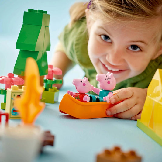 Lego Duplo 10452 Peppa Pig Camping Trip Play Playset