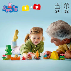 Lego Duplo 10452 Peppa Pig Camping Trip Play Playset