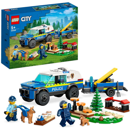 Lego City 60369 Mobile Police Dog Training Toy
