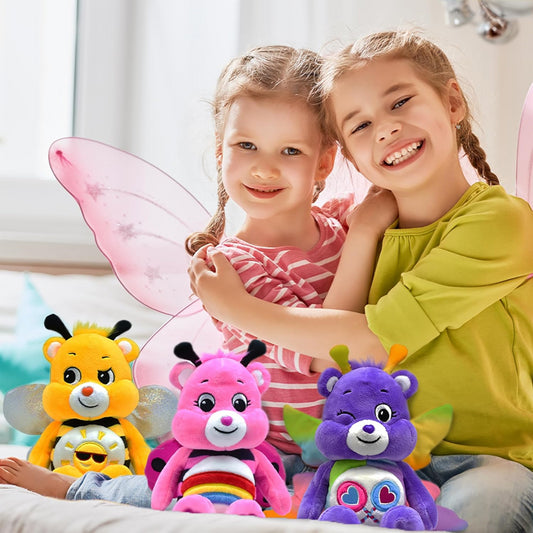 Care Bears Bee Funshine Bear Fun Size Plush Teddy Kids Gift