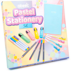 Abeec Pastel Stationery Set for Kids School and Art