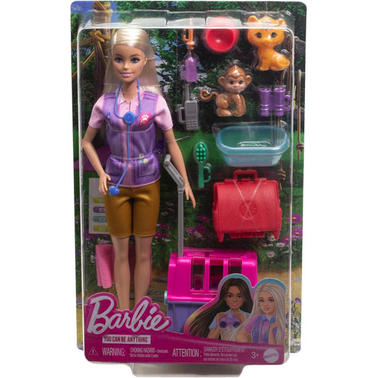 Barbie You Can Be Anything Animal Rescue Playset