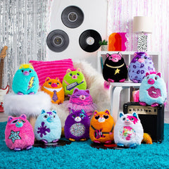 Misfittens Wild Cats Plush Series 3 Random Collectible Toy