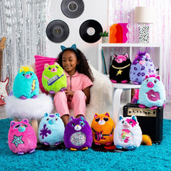 Misfittens Wild Cats Plush Series 3 Random Collectible Toy