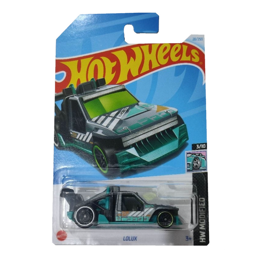 Hot Wheels Die-Cast Vehicle Lolux Green and Black
