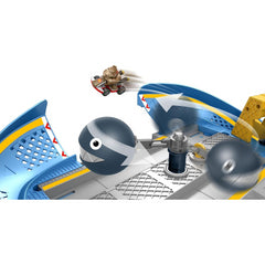 Hot Wheels Mario Kart Chain Chomp Track Set With Donkey Kong 1:64 Vehicle
