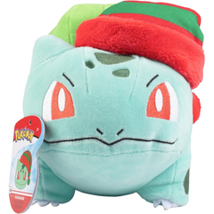 Pokemon Bulbasaur With Striped Hat 8-Inch Plush Soft Toy