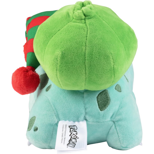 Pokemon Bulbasaur With Striped Hat 8-Inch Plush Soft Toy
