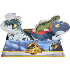 Jurassic World Plush Dinosaur Creatures with Sound 9-Inch Stegosaurus