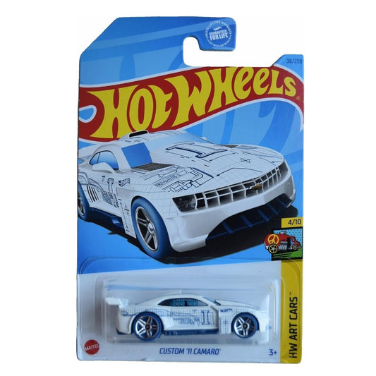 Hot Wheels Die-Cast Vehicle Custom Camaro 2011