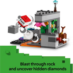 Lego Minecraft 21274 The Warden Encounter Deep Dark Biome Playset