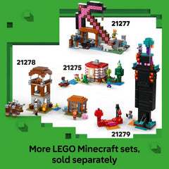 Lego Minecraft 21274 The Warden Encounter Deep Dark Biome Playset