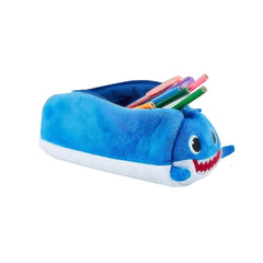 Pinkfong Baby Shark Blue Daddy Shark - Shark Pencil Case
