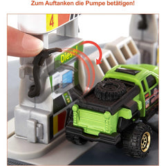 Mattel Matchbox Gas Station Playset with Vehicle