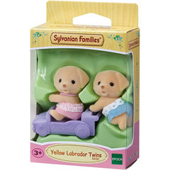 Sylvanian Families Yellow Labrador Twins Figures and Accessories