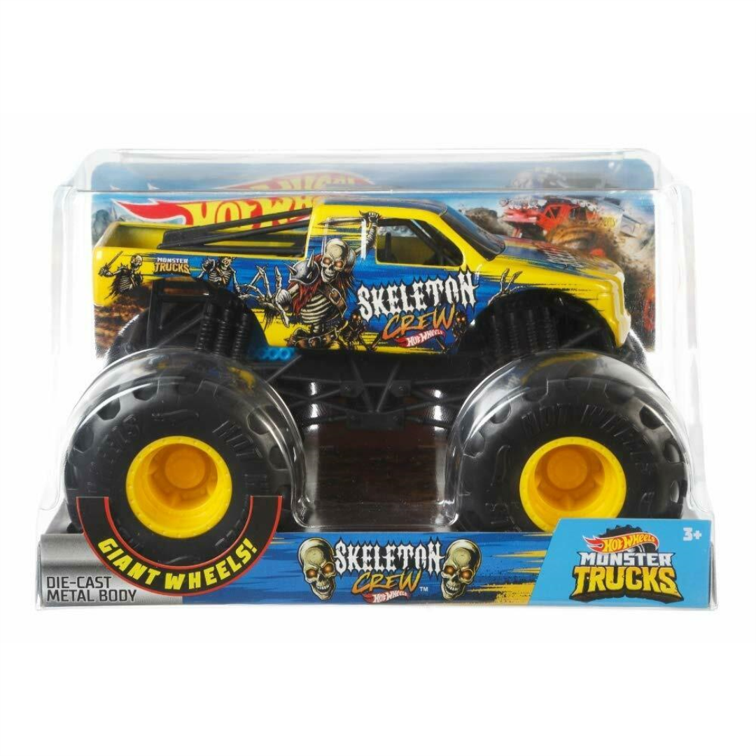 Hot Wheels Monster Trucks 1:24 Skeleton Crew - Maqio