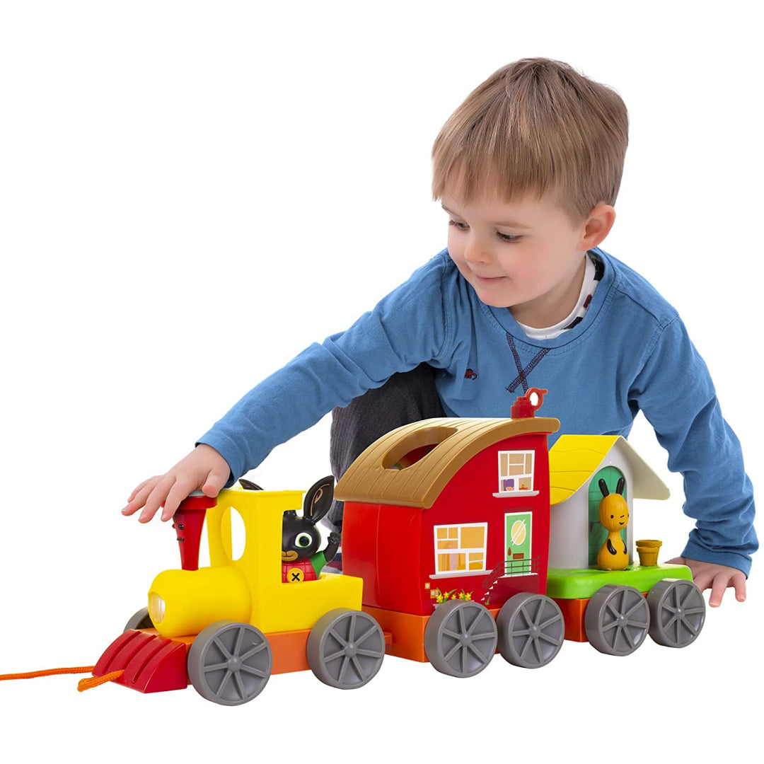 Bingâ€™s Light Up Musical Train & Mini Play Sets With Bing & Flop Figures - Maqio