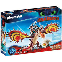 Playmobil DreamWorks Dragons Dragon Racing Snotlout & Hookfang - Maqio