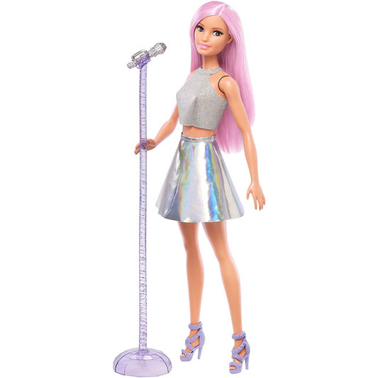 Barbie Pop Star Doll with Microphone FXN98 - Maqio