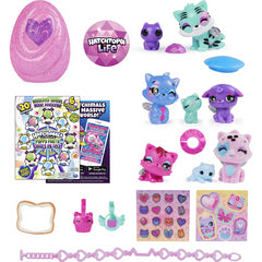 HATCHIMALS CollEGGtibles Cat Crazy Mystery Wheel with 20 Surprises to Open! - Maqio