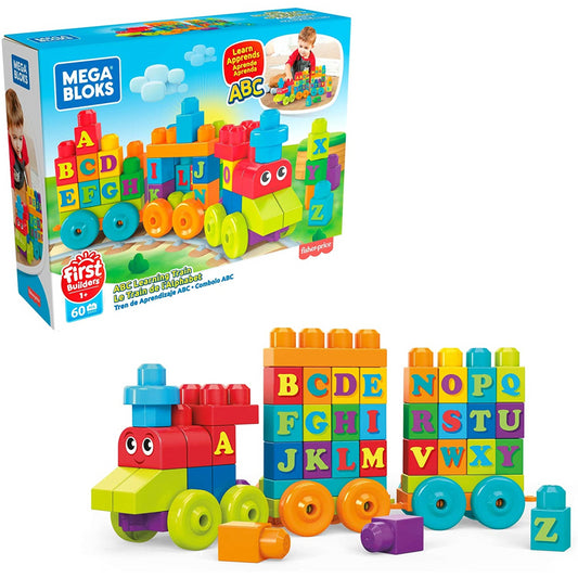 Mega Bloks Building Basics ABC Learning Train - Maqio