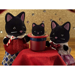 Sylvanian Families New Figures - Midnight Cat Family