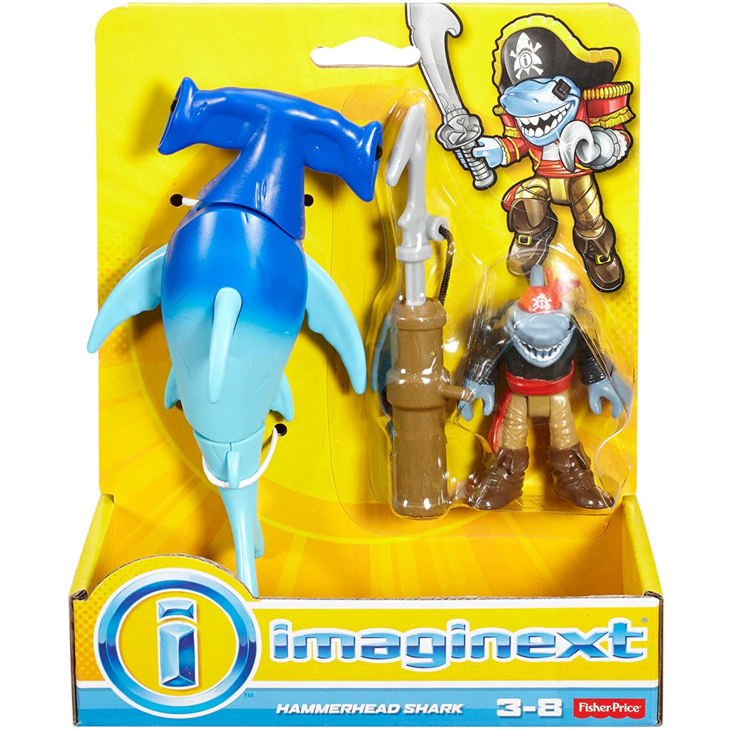 Fisher-Price Imaginext Hammerhead Shark DHH76 - Maqio