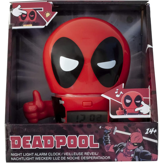 Bulbbotz Marvel Deadpool Light-Up Alarm Clock 2020893 - Maqio