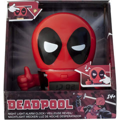 Bulbbotz Marvel Deadpool Light-Up Alarm Clock 2020893 - Maqio