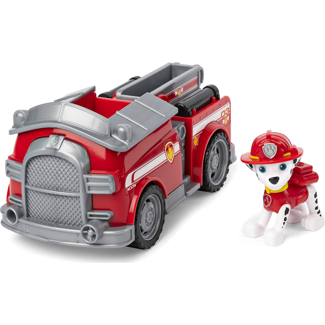 Paw Patrol Marshallâ€™s Fire Engine Vehicle with Collectible Figure 20114322 - Maqio