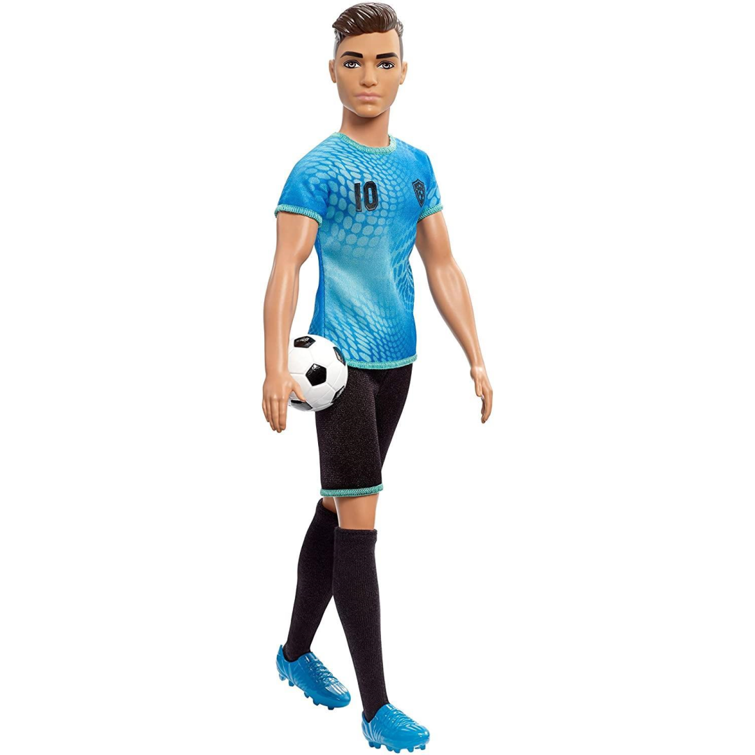 Barbie Ken Footballer Doll in Career-Themed Outfit FXP02 - Maqio
