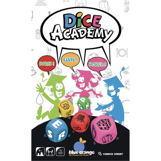 Blue Orange Dice Academy Travel Game