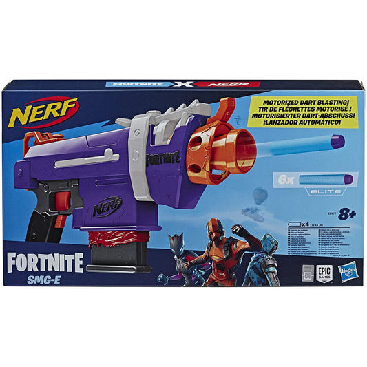 Nerf Fortnite Gun Game Blaster Toy 6 Darts Hasbro - SMG