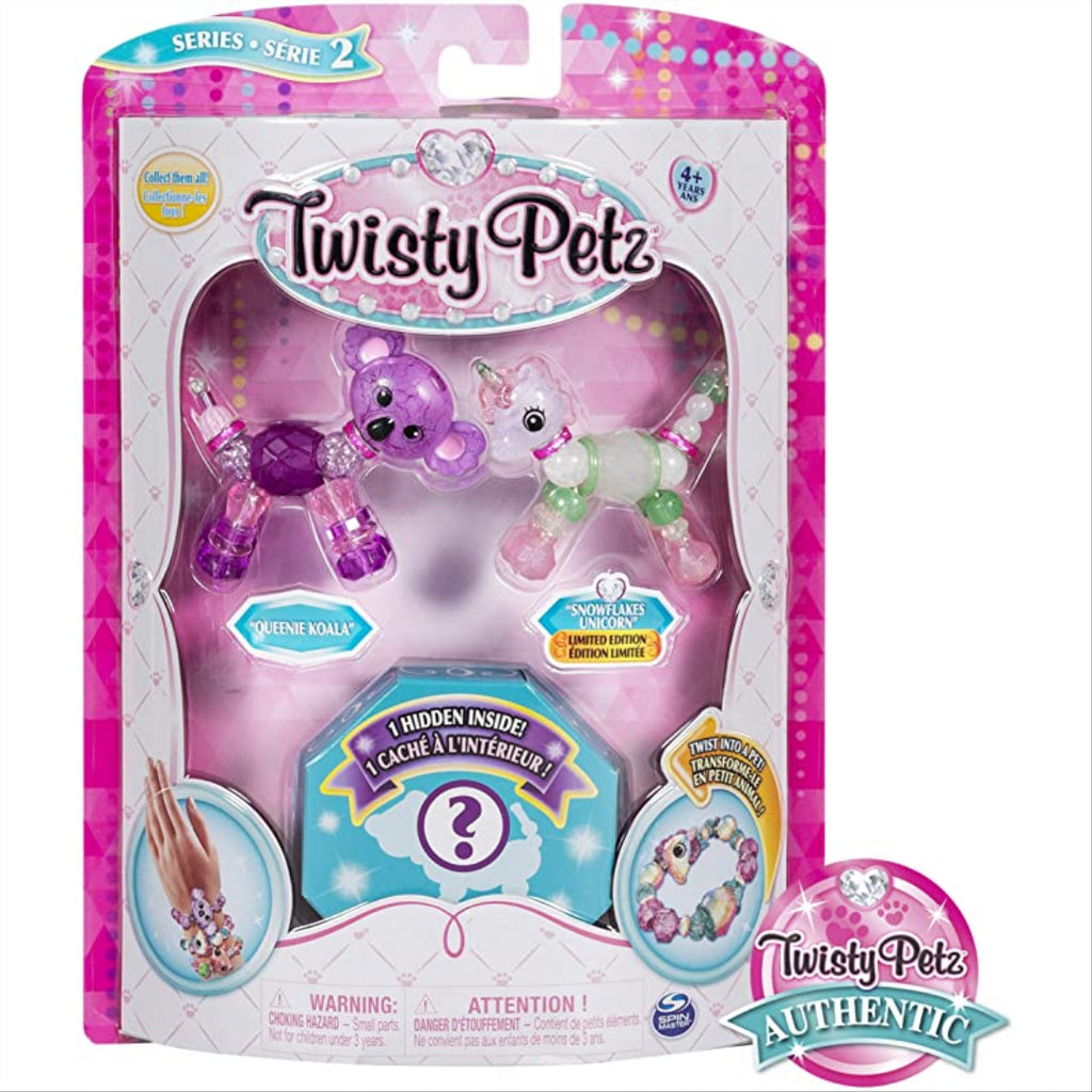 Twisty Petz 3 Pack with Snowflakes Unicorn 20104393 - Maqio