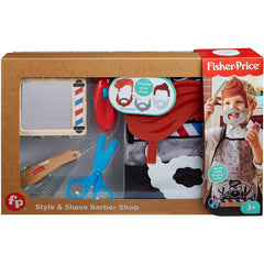 Fisher-Price Style & Shave Barber Shop Set GKW05 - Maqio