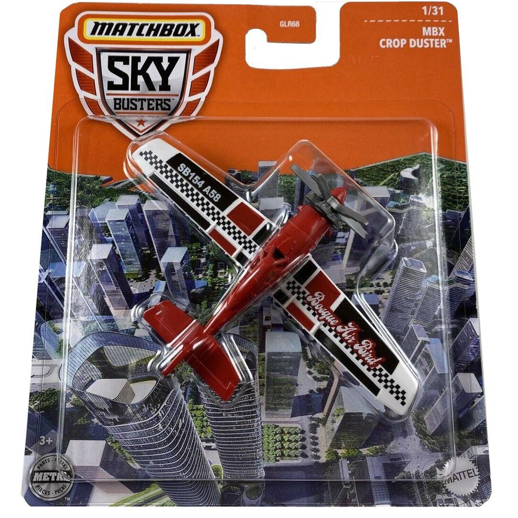 Matchbox Crop Duster Sky Busters Model Plane - Maqio