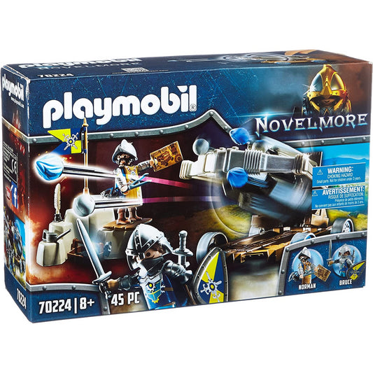 Playmobil 70224 Knights Of Novelmore Firing Ice Cannon Playset