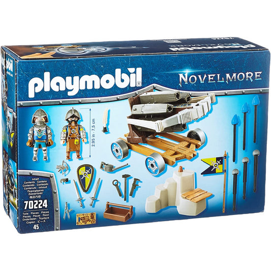 Playmobil 70224 Knights Of Novelmore Firing Ice Cannon Playset