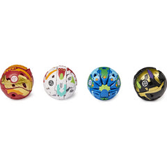 Bakugan Baku-Gear 4-Pack Fused Sabra x Pyravian Ultra with Baku-Gear - Maqio