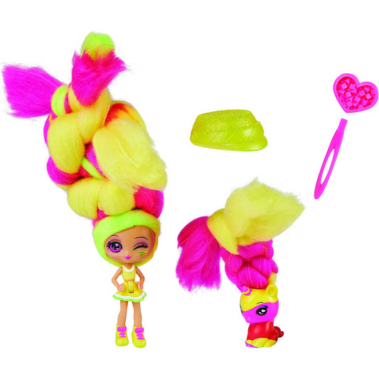 Candylocks 2-Pack Lemon Lou 7.5-cm Scented Collectible Doll and Pet