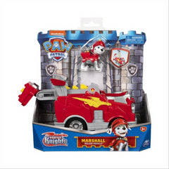 Paw Patrol Rescue Knights Deluxe Vehicle & Action Figure - Marshall