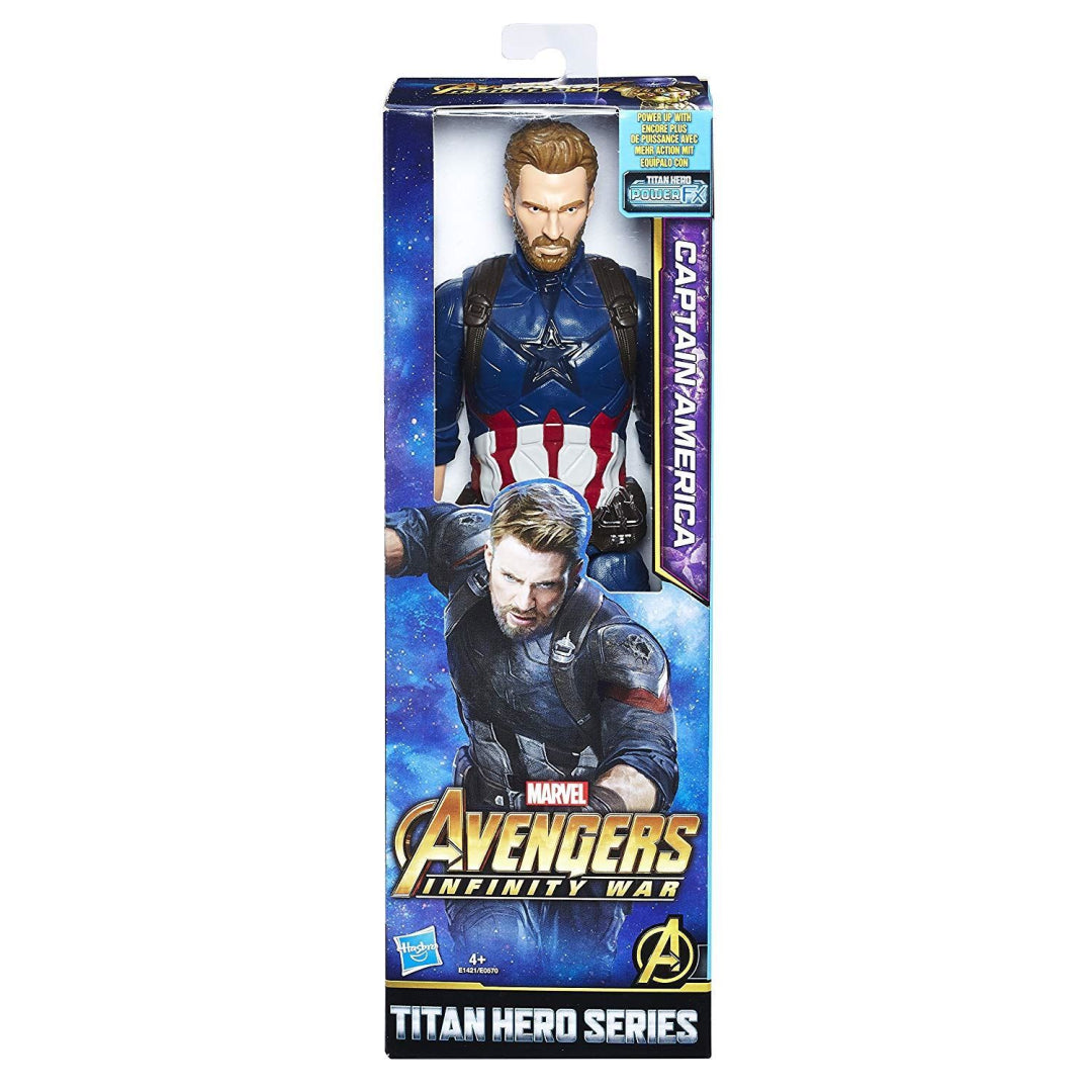 AVENGERS Marvel Captain America 12" 30cm Titan Hero Infinity War Series - Maqio